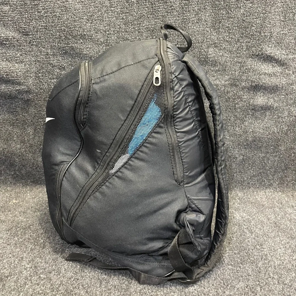 Nike Club Team Nutmeg / Swoosh Soccer & Sports Backpack Black Equipment Bag
